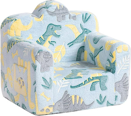 Kids Couch Sherpa Toddler Chair, Cloud-Like Comfy Kids Sofa Toddler Reading Chair