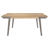 Nogales - Rectangular Wood Dining Table with Acacia Brown Top