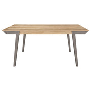 Nogales - Rectangular Wood Dining Table with Acacia Brown Top