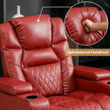 Power Recliner Chair Electric Home Theater Seating with USB Port