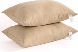 Down Alternative Bed Pillows, Pillows Standard Size Set of 2, Machine Washable Pillows