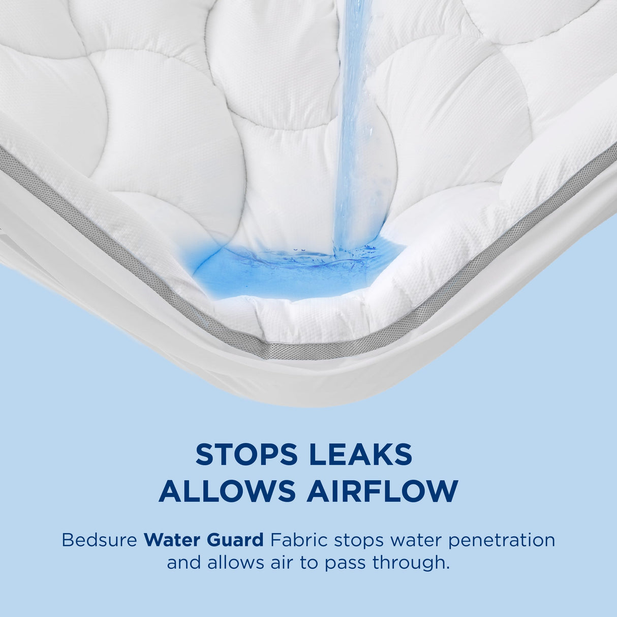 Bedsure Twin XL Mattress Topper Waterproof - Pillow Top Mattress Protector Extra Thick for College Dorm with 8-21" Deep Pocket, Mattress Pad Fitted, Soft Bed Topper Twin Extra Long