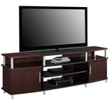 Carson TV Stand for TVs up to 70", Cherry