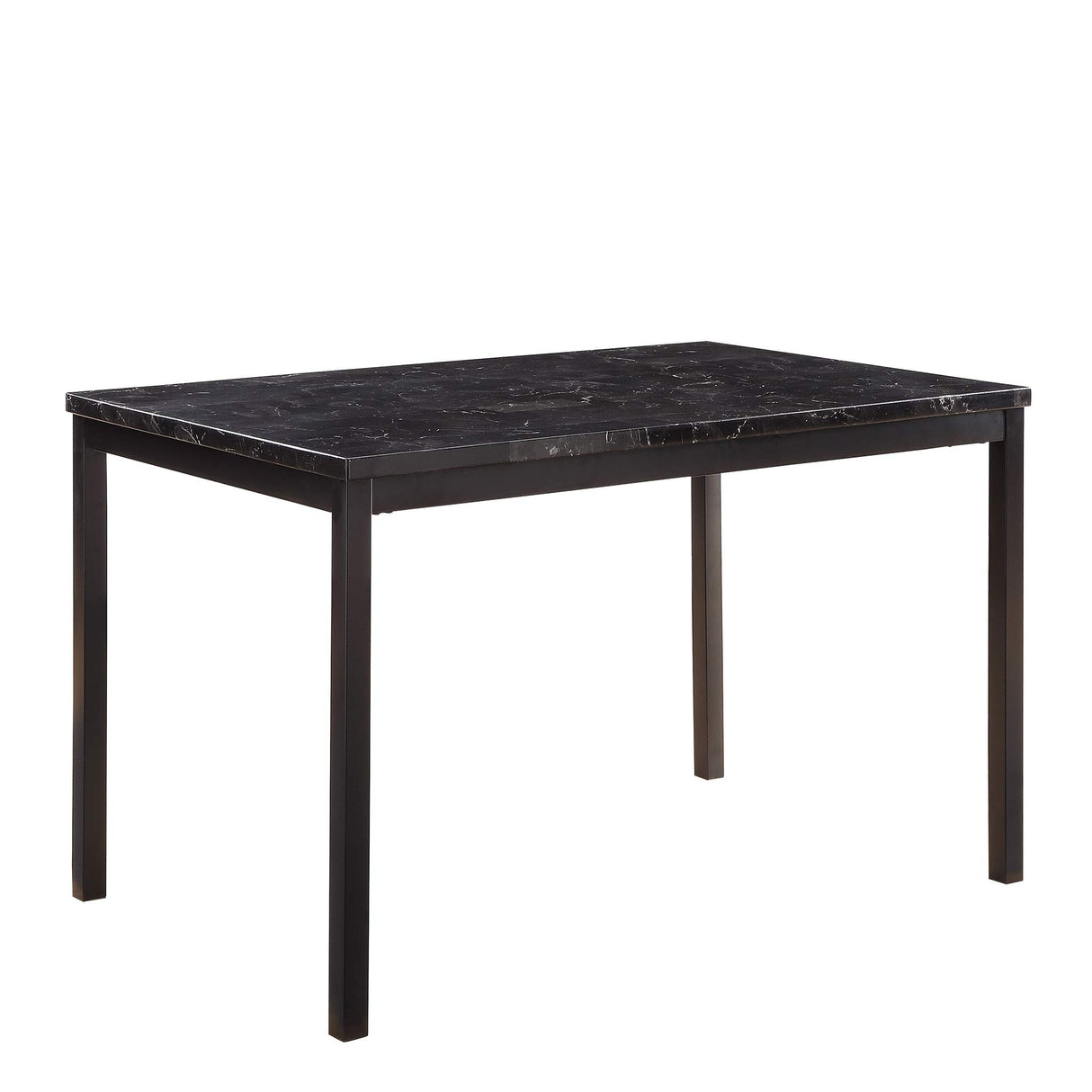 Tempe 48" x 30" Dining Table, Black
