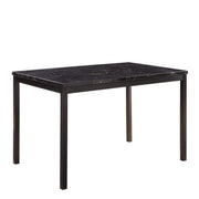 Tempe 48" x 30" Dining Table, Black