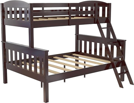 Airlie Convertible Wood Bunk Bed, Stackable and Detachable Bed Frames