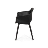 Davina Outdoor Dining Chair (Set of 4), Black