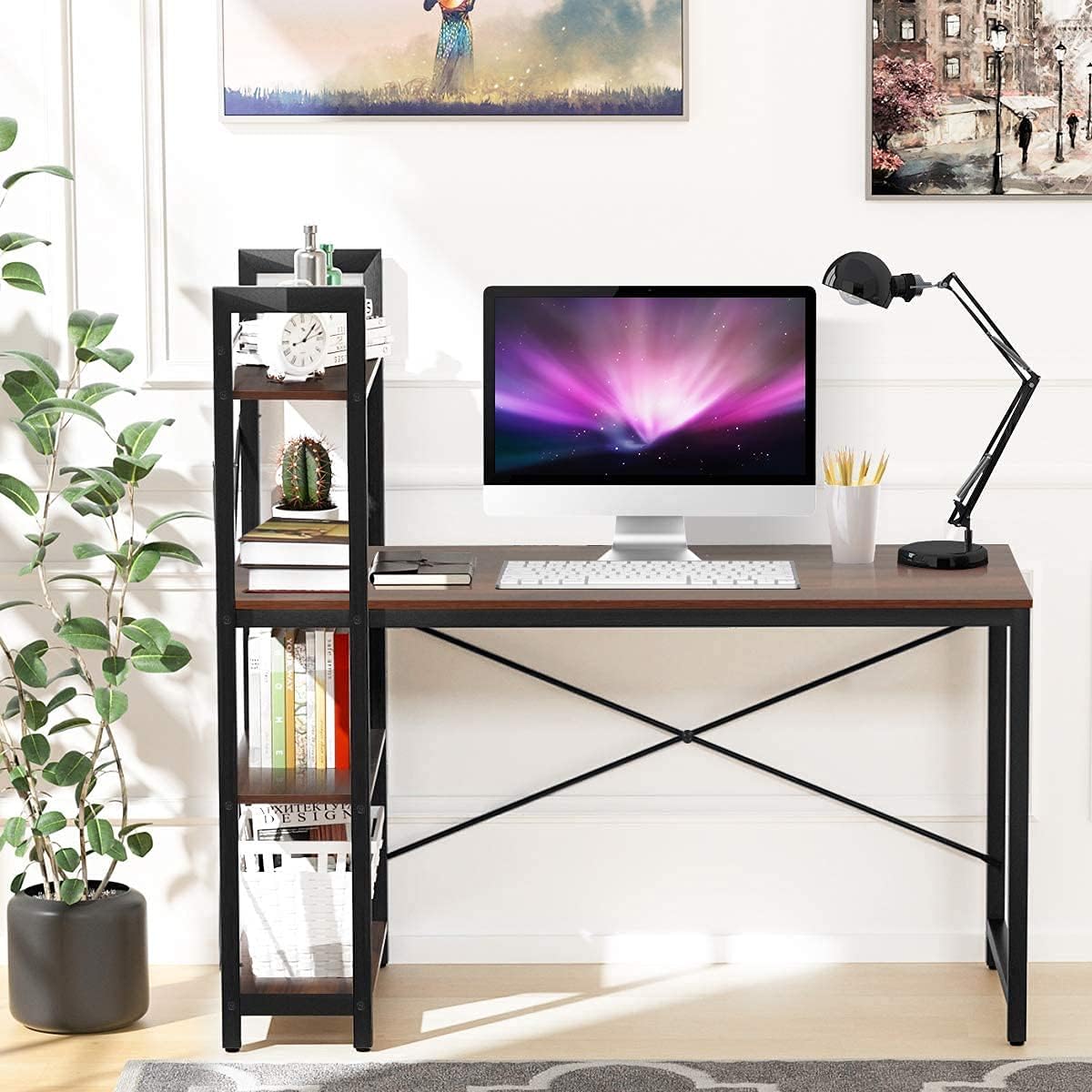 Computer Desk, Walnut