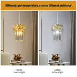 Modern Pendant Light Gold Pendant Lights Crystal Chandeliers Adjustable Pendant Lighting