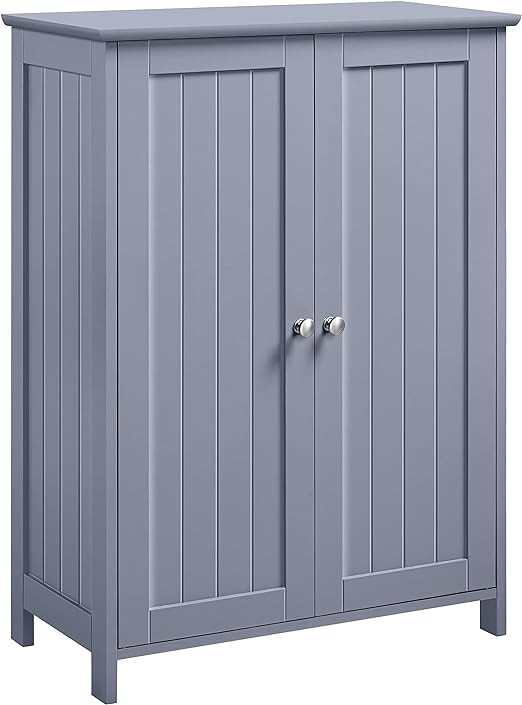 Bathroom Floor Cabinet, Modern Storage Freestanding Organizer Cabinet