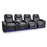 Equinox - Home Theater Seating - Living Room - Top Grain Leather - Power Recline