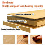 YDkjwjw Freestanding Bookshelf, Tree Bookshelf with Cabinet Industrial Open Bookcase Floor Standing Display Shelves Utility Bookshelves Organizer for Books CDs Plants