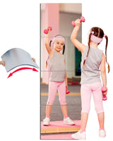 Unbreakable Acrylic Mirror Non-Glass shatterproof Mirror Full Length Wall Gym for Home Mirror Frameless