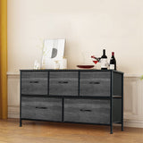 Drawer Dresser for Bedroom, 21H x 40L X12''W Tall Chest of Drawers for Closet, Nursery