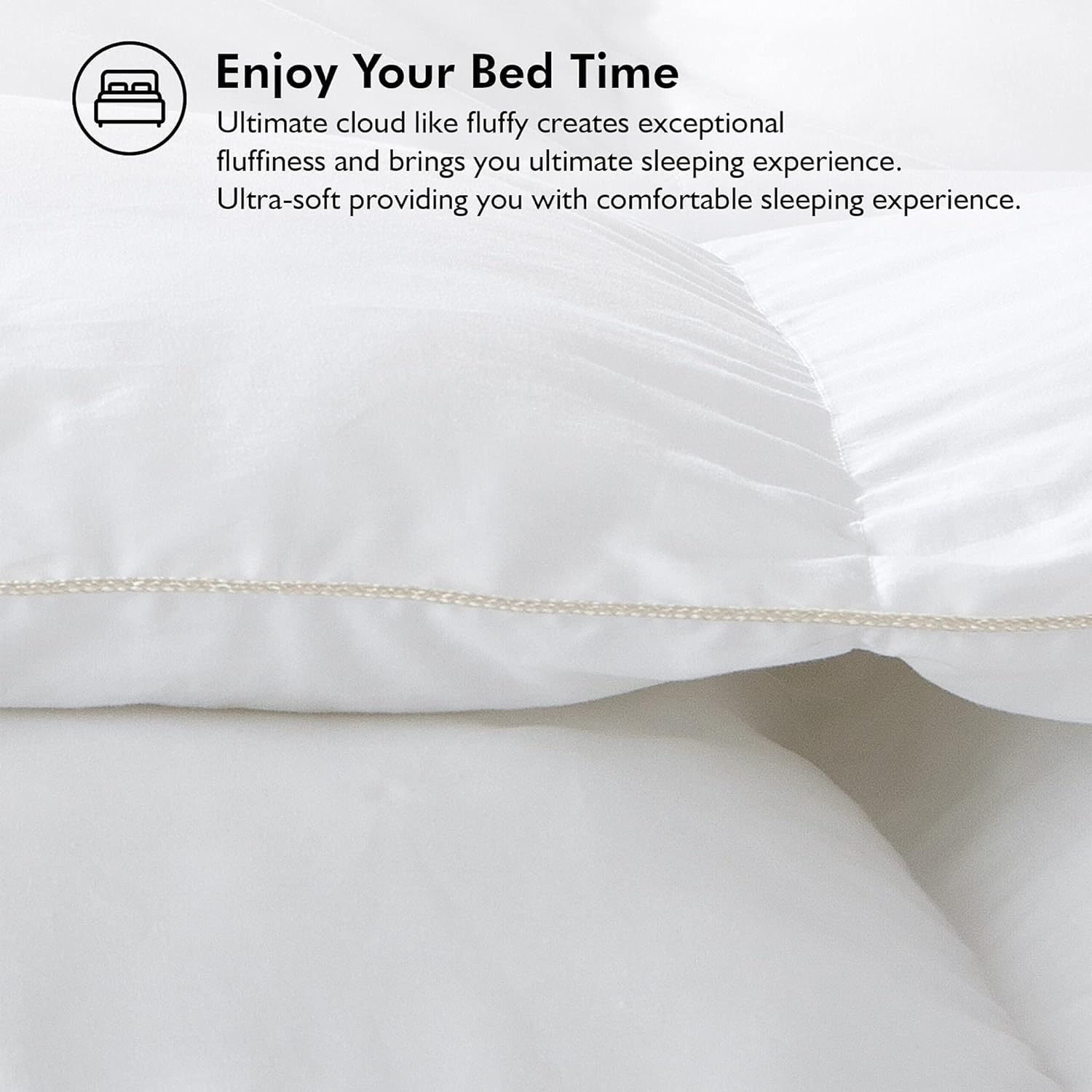 Oversized Queen Goose Down Comforter - 98x98 White