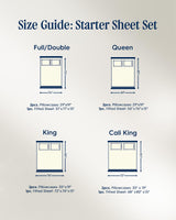 ® Evercool®+ Starter Sheet Set, 3 PCS with No Flat Sheet
