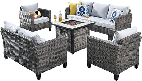 Patio Furniture Sets Outdoor Conversation Set 5 Piece