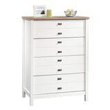 Cottage Road 4-Drawer Chest, Soft White finish,