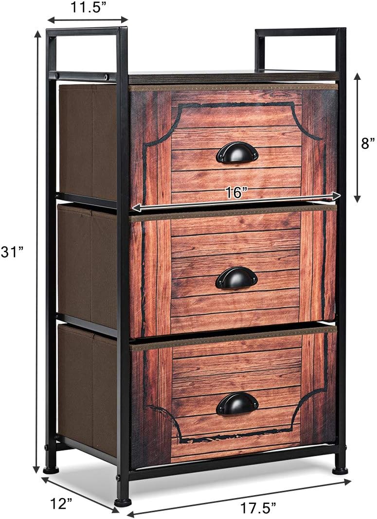 Drawer Dresser, Vertical Dresser Storage Tower
