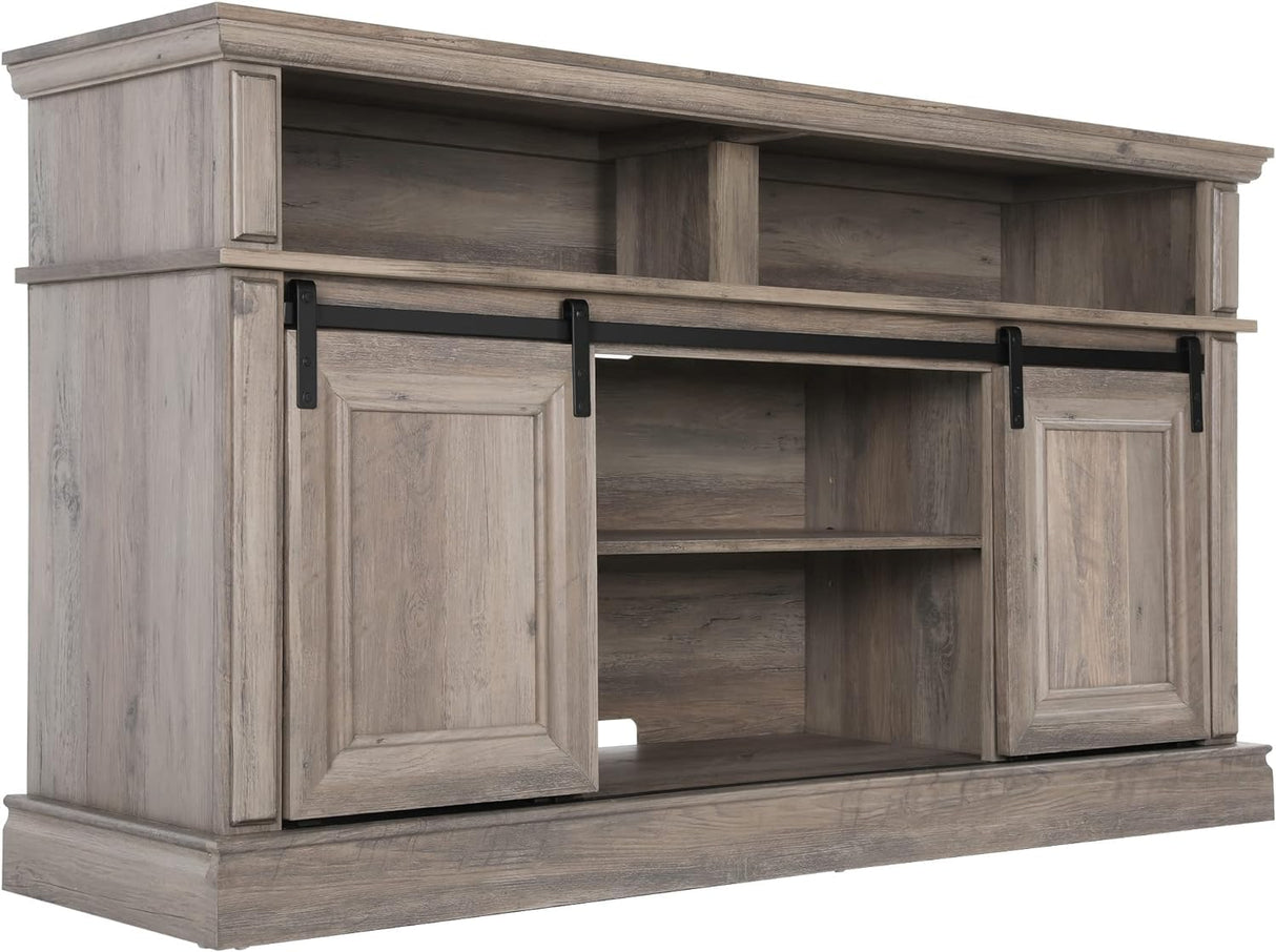 Farmhouse TV Stand, Entertainment Center for 65 inch TV, 58'' TV Stand