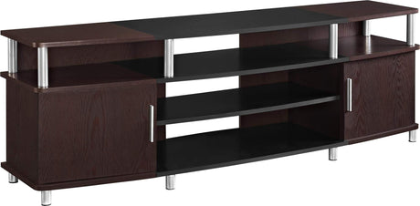 Carson TV Stand for TVs up to 70", Cherry