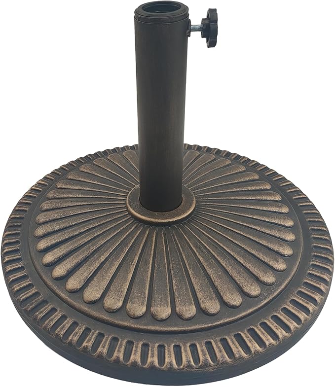 40 lb Round Heavy Duty Patio Market Table Umbrella Base Stand Weight