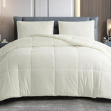 Queen Comforter Set Micromink Sherpa Comforter 3 Piece Ultra Soft Plush Down Alternative Bedding