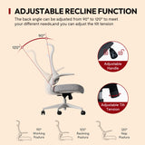 Office Desk Chairs High Back Ergonomic Computer Chair with Lumbar Support