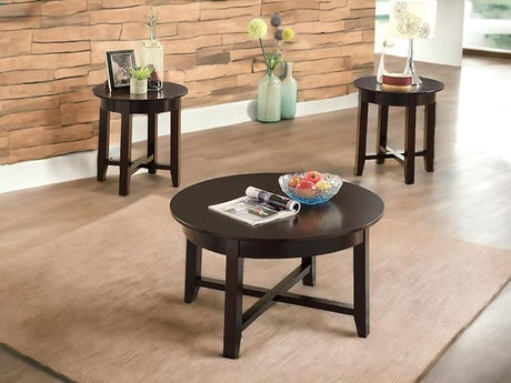 Contemporary Rectangle 3-Piece Occasional Table Set includes Lift Top Coffee Table