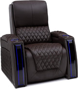 Apex Home Theater Seating - Living Room - Italian Leather - Power Recliner