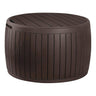 Circa 37 Gallon 3-in-1 Patio Deck Storage Box Ottoman Organizer Container
