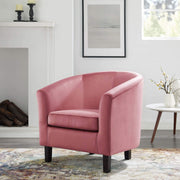 Armchair, Dusty Rose