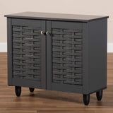 Shoe Cabinets, One Size, Dark Gray