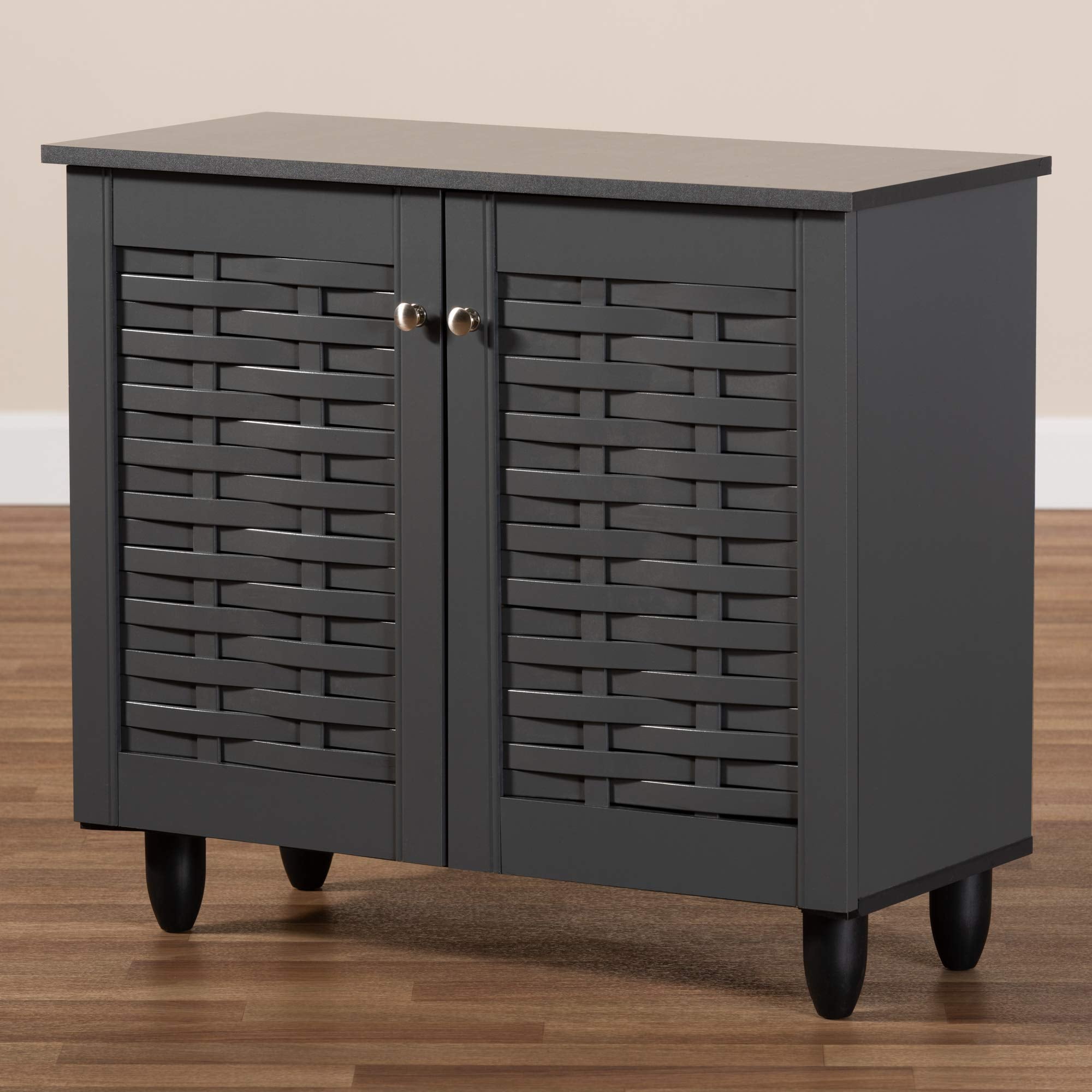 Shoe Cabinets, One Size, Dark Gray
