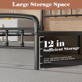 Queen Platform Bed Frame with Headboard - Heavy Duty Metal Bed Frame