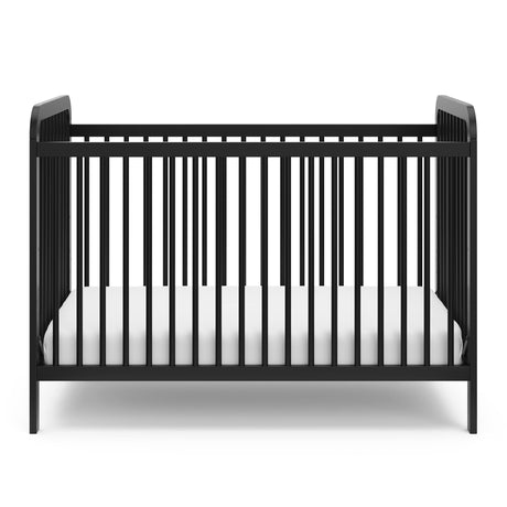 3-in-1 Convertible Crib (Black) – GREENGUARD Gold Certified, Converts