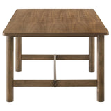 Crestmore - Wood - 71-Inch Rectangular Dining Table with Trestle Base
