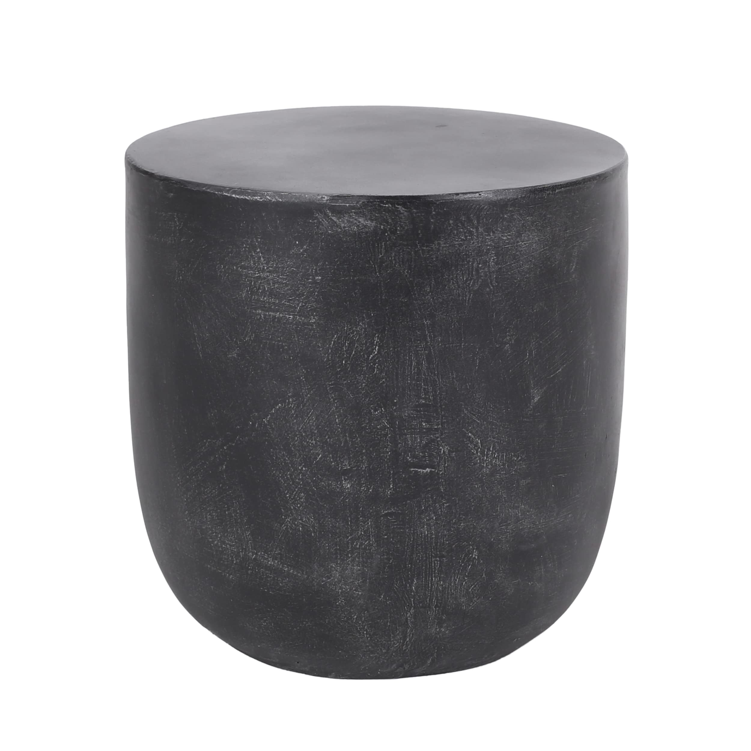 Bianca End Table, Matte Black