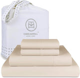 100% Supima Cotton Sheets, Luxury 1200 Thread Count Cotton Sheets for King Size Bed