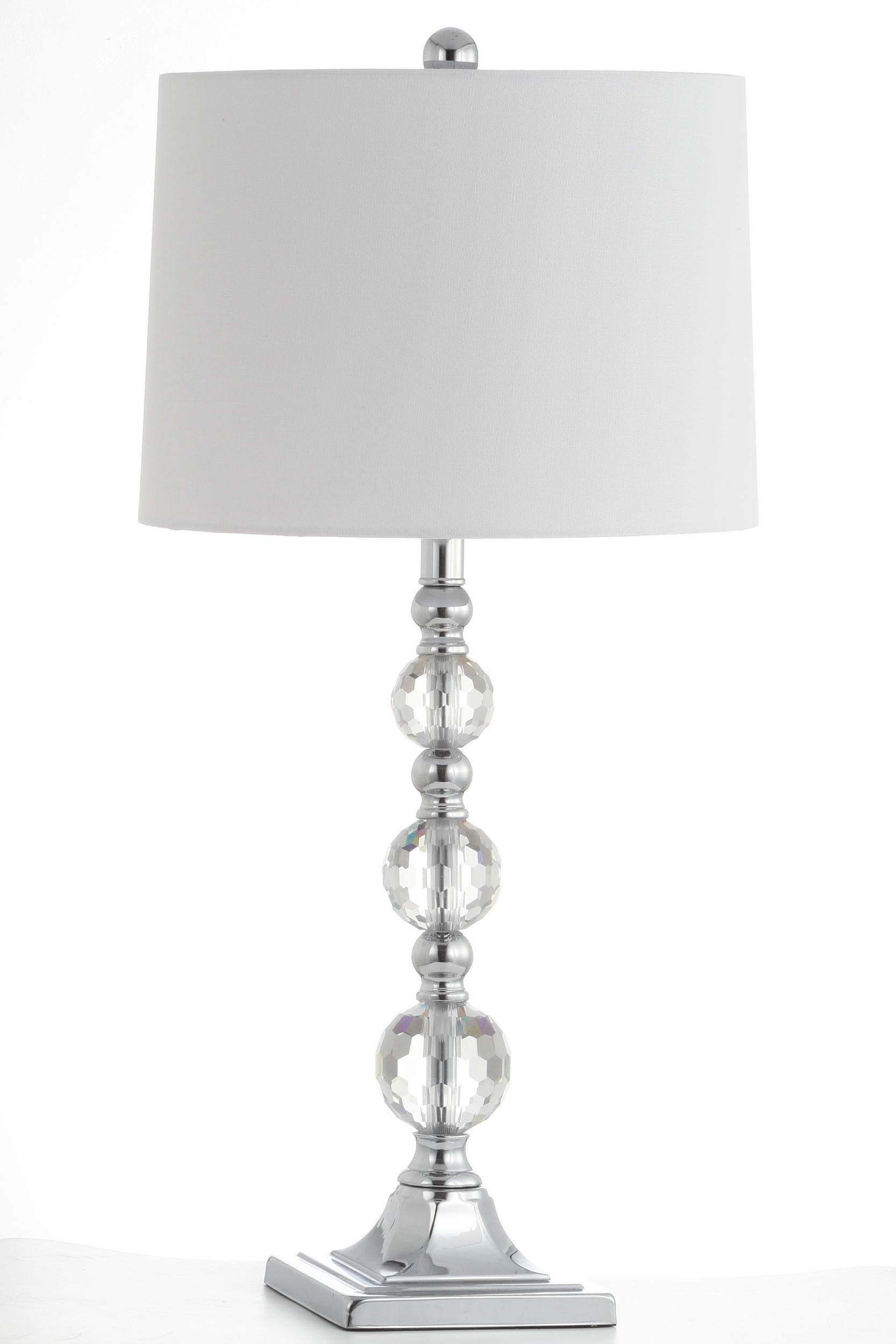 Lighting Collection Maeve Modern Crystal Ball 28-inch Bedroom Living Room Home Office