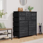 Dresser for Bedroom with 12 Drawers, Tall Dresser Chest of Drawers