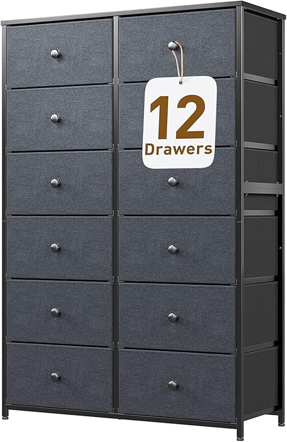 White Dresser, Dresser for Bedroom, Tall Dresser