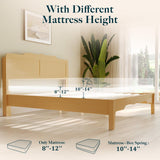 Queen Bed Frame with Headboard and Storage