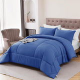 Comforter Full Size Duvet Insert All Season Bedding Bedding Duvets & Down Comforters Full Size - Ultra Soft 100% Microfiber Polyester - Blue Comforter Full Size