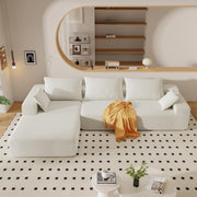 P.Purlove Modular L-Shaped Sectional Sofa – Multiple Sizes, Reversible Chaise