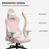Gaming Chair with 4D Armrests - 155° Reclining High Back Ergonomic Office Chair