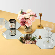 10 Pieces Hexagonal Mirror Wall Mirror Glass Mirror Mirrors Decor