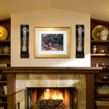 Wall Sconce 14.4 x 3.5 Inch, with Tea Light Candle Holder Antique Bronze Style Metal Wall