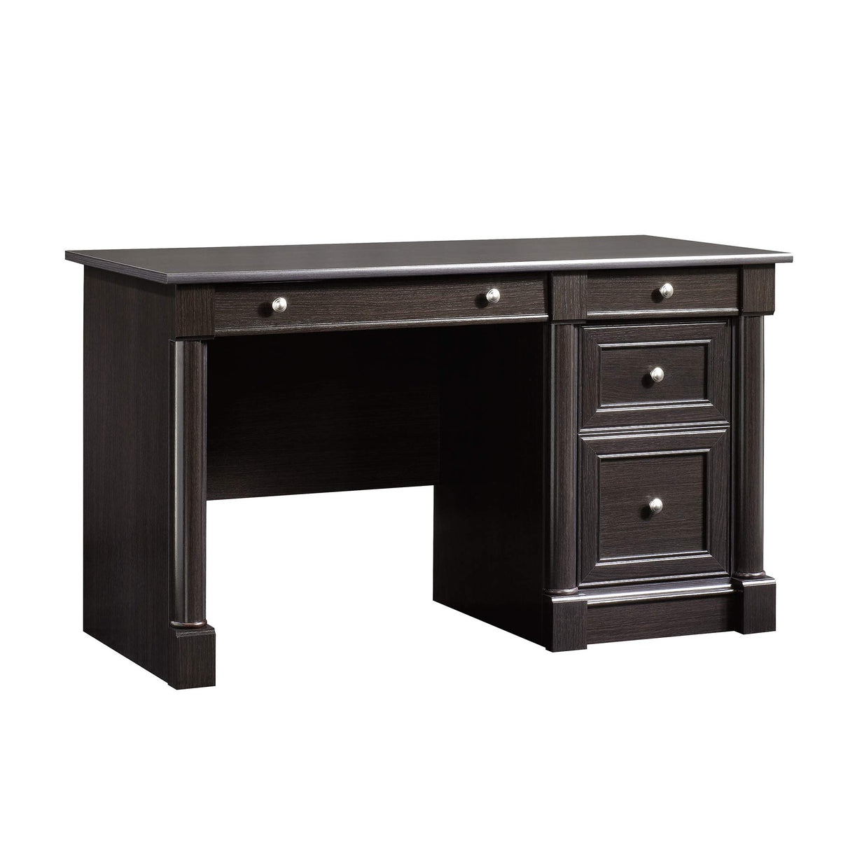 Sauder Palladia Computer Desk, 23.5"D x 53.15"W x 30"H, Wind Oak finish