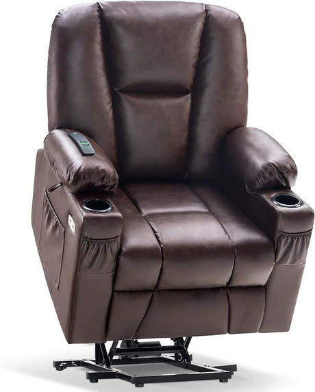 Power Lift Recliner Chair Sofa with Extended Footrest,3 Positions,Hand Remote Control